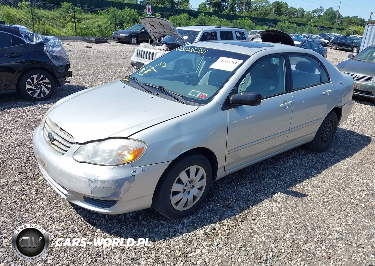 2003 Toyota Corolla Ce-Le-S VIN:2T1BR32E23C130719 - 2