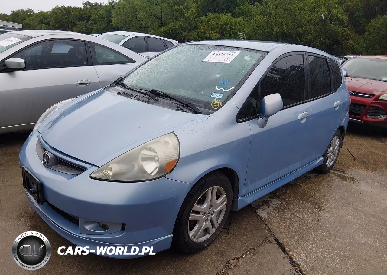 2008 Honda Fit Sport VIN:JHMGD37648S009930 - 2