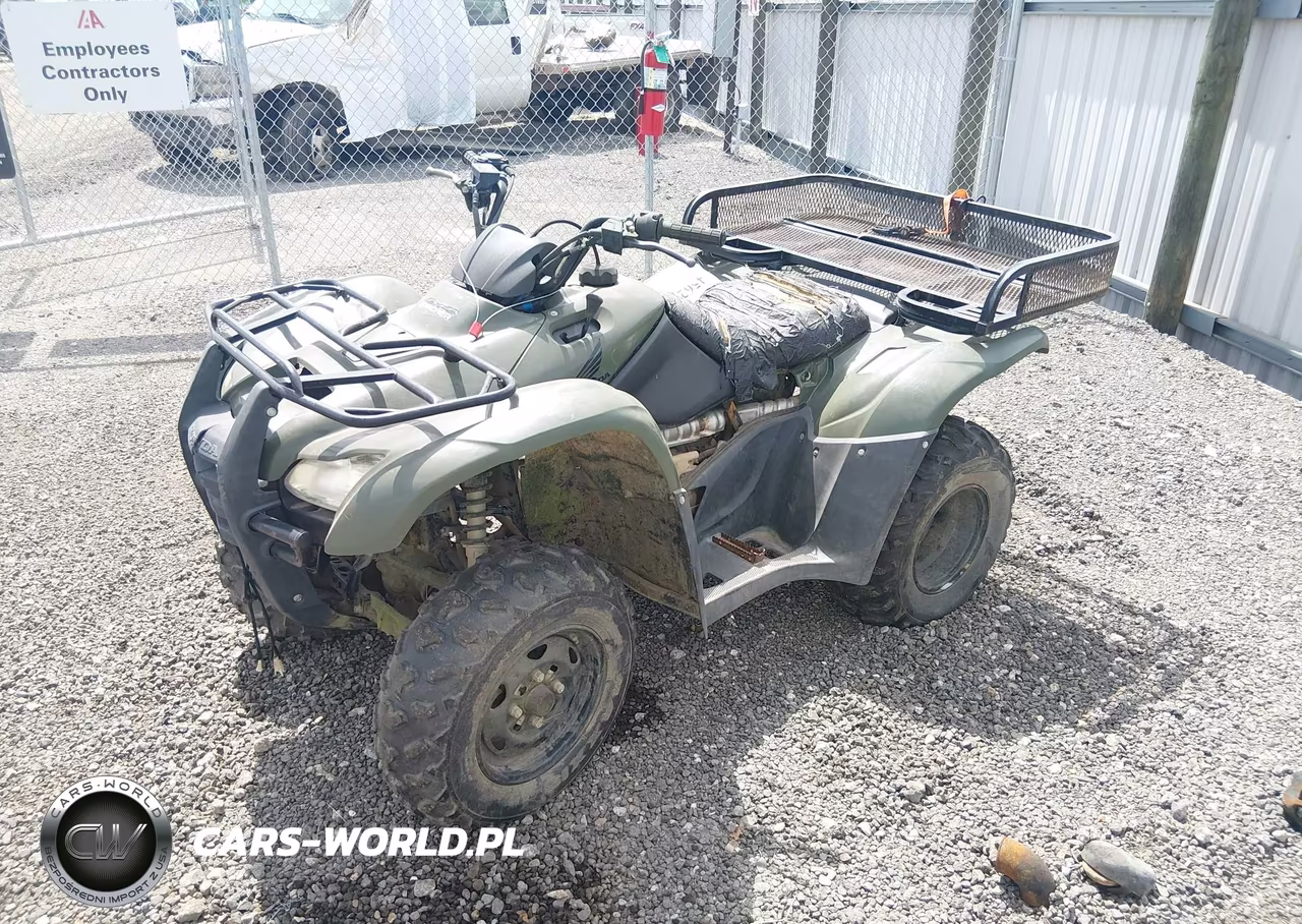 2013 Honda Trx420 VIN:1HFTE3500D4600482 - 2