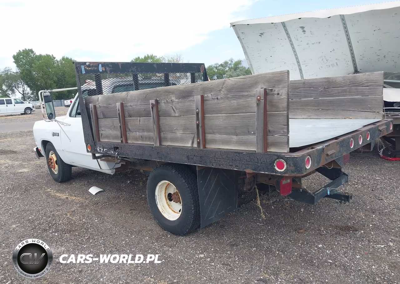 1989 Dodge D-Series D300-D350 VIN:1B6ME3658KS045951 - 3