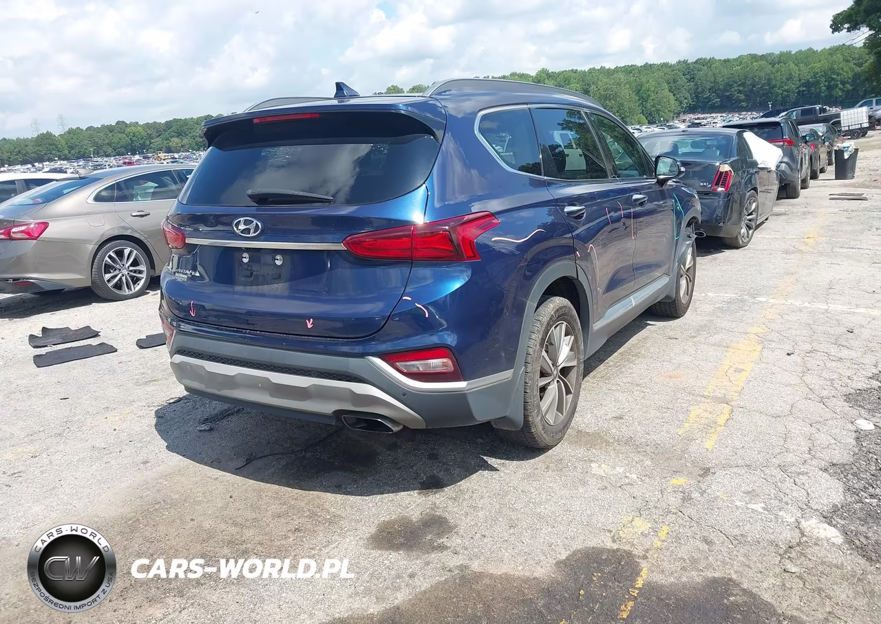 2019 Hyundai Santa Fe Limited VIN:5NMS53AD8KH130267 - 4