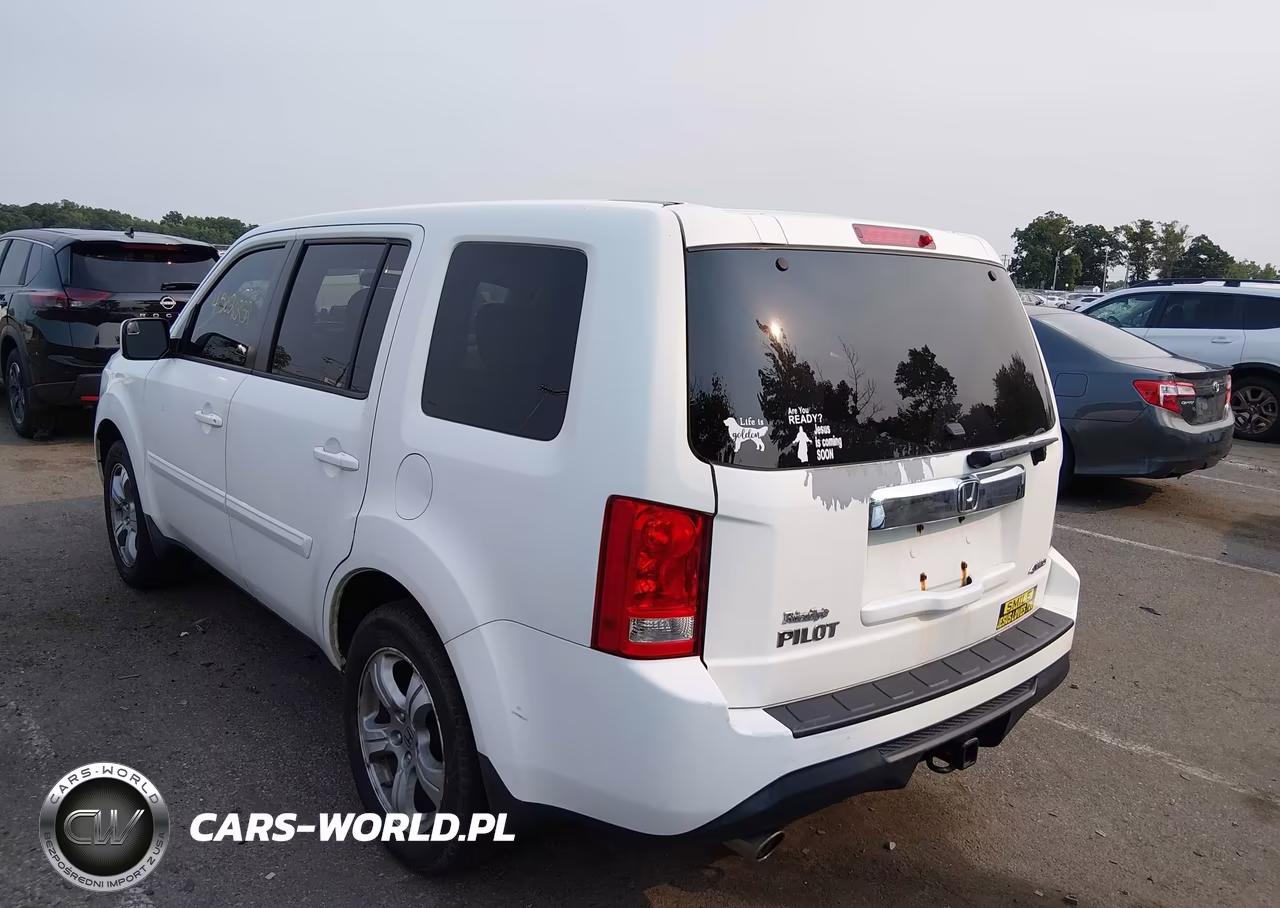 2012 Honda Pilot Ex VIN:5FNYF4H42CB048346 - 3