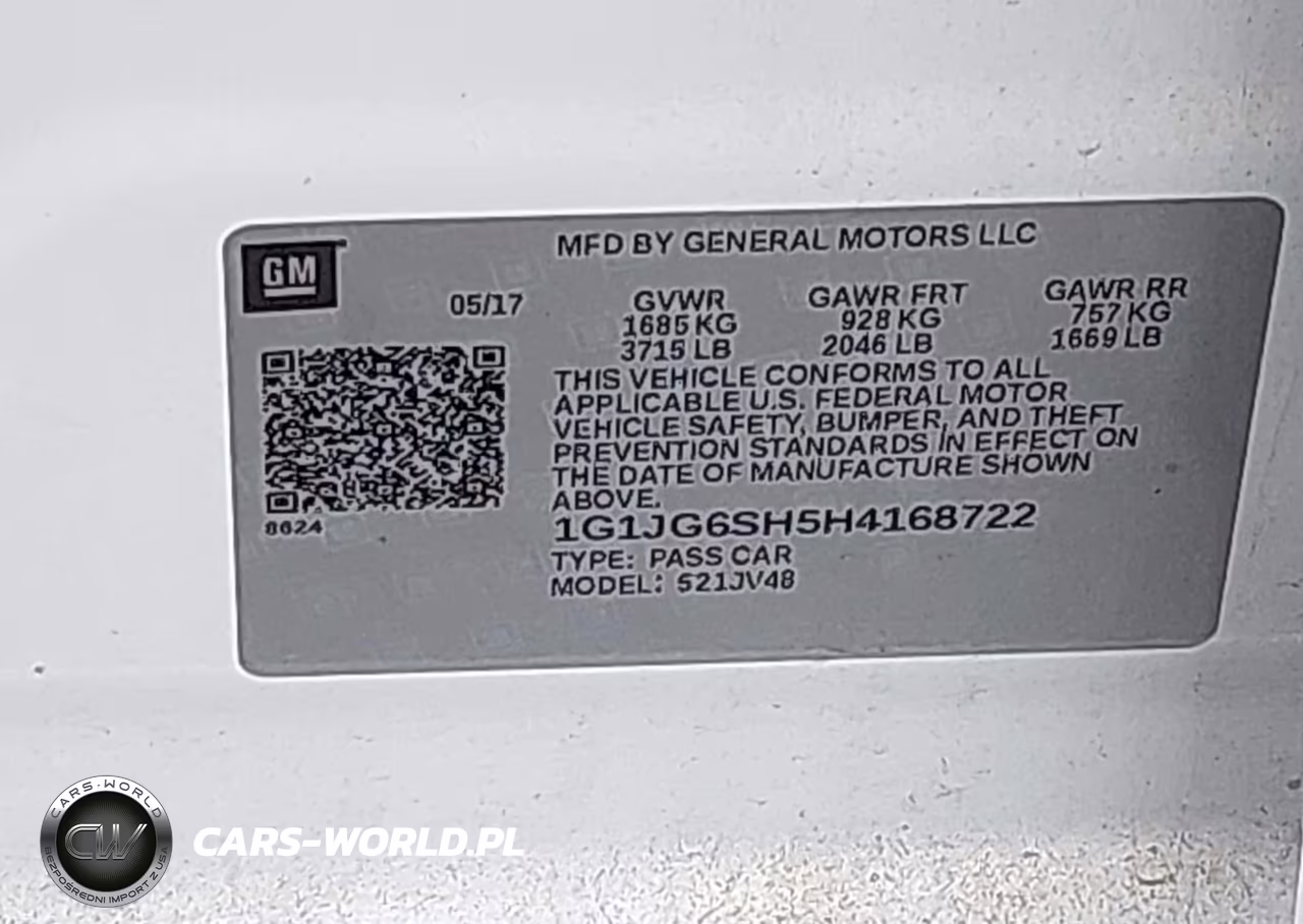 2017 Chevrolet Sonic Lt Auto VIN:1G1JG6SH5H4168722 - 9