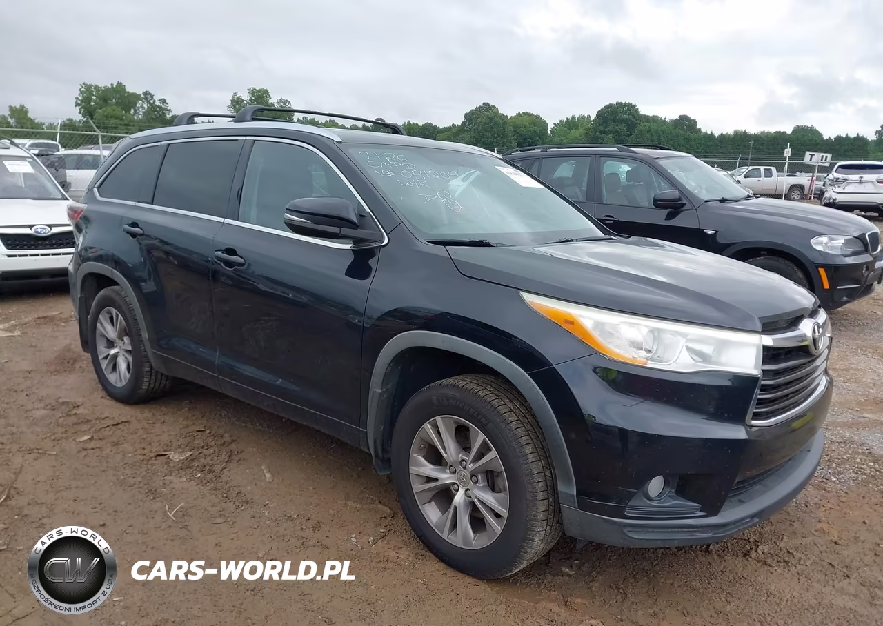 2014 Toyota Highlander Xle V6 – zdjęcie 1 z 16