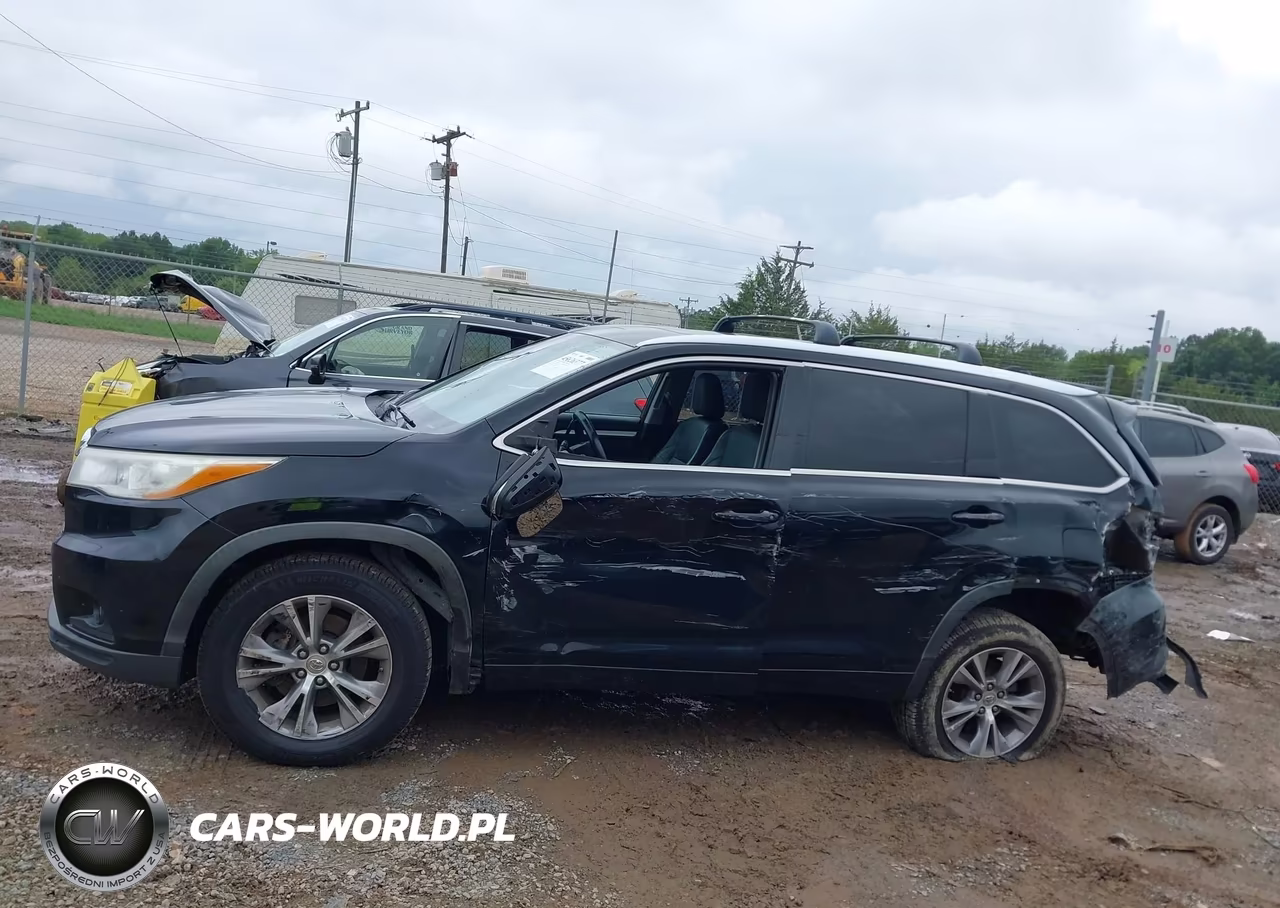 2014 Toyota Highlander Xle V6 VIN:5TDJKRFH3ES054204 - 14