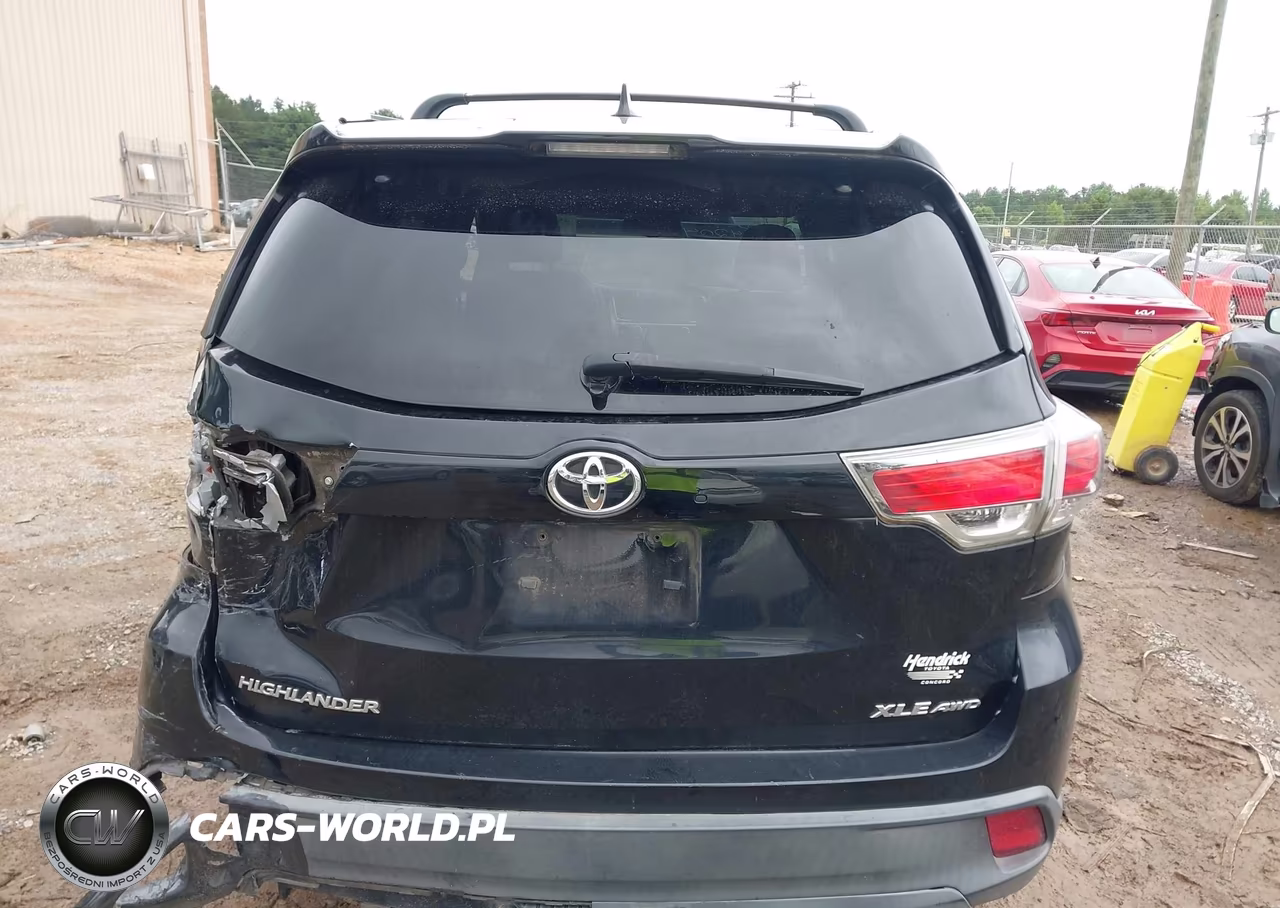 2014 Toyota Highlander Xle V6 VIN:5TDJKRFH3ES054204 - 16