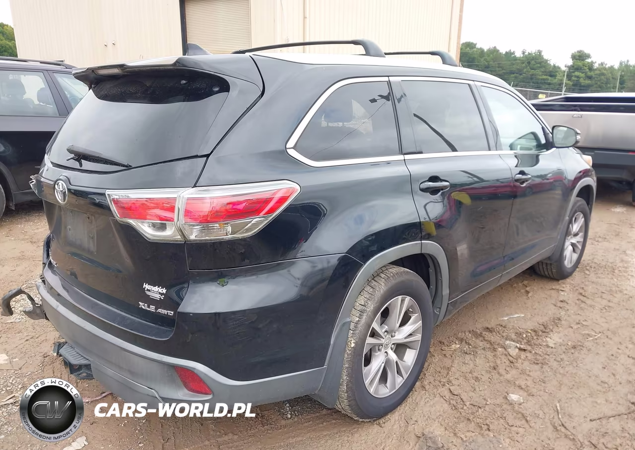 2014 Toyota Highlander Xle V6 VIN:5TDJKRFH3ES054204 - 4