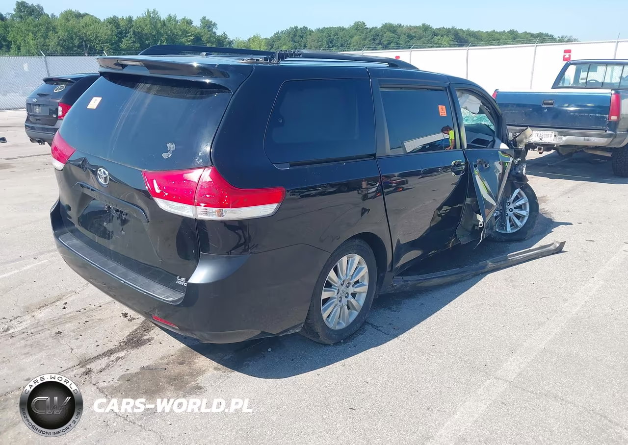 2012 Toyota Sienna Le 7 Passenger VIN:5TDJK3DC1CS036107 - 4