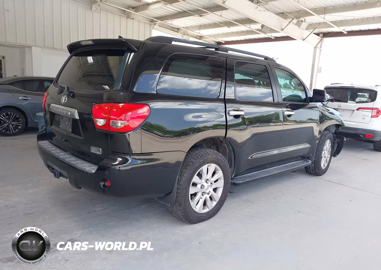 2011 Toyota Sequoia Platinum 5.7L V8 VIN:5TDYY5G10BS031157 - 4