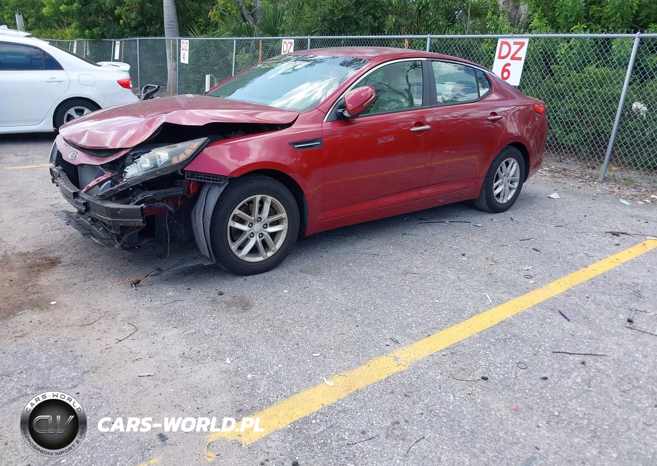 2012 Kia Optima Lx VIN:5XXGM4A70CG016076 - 2
