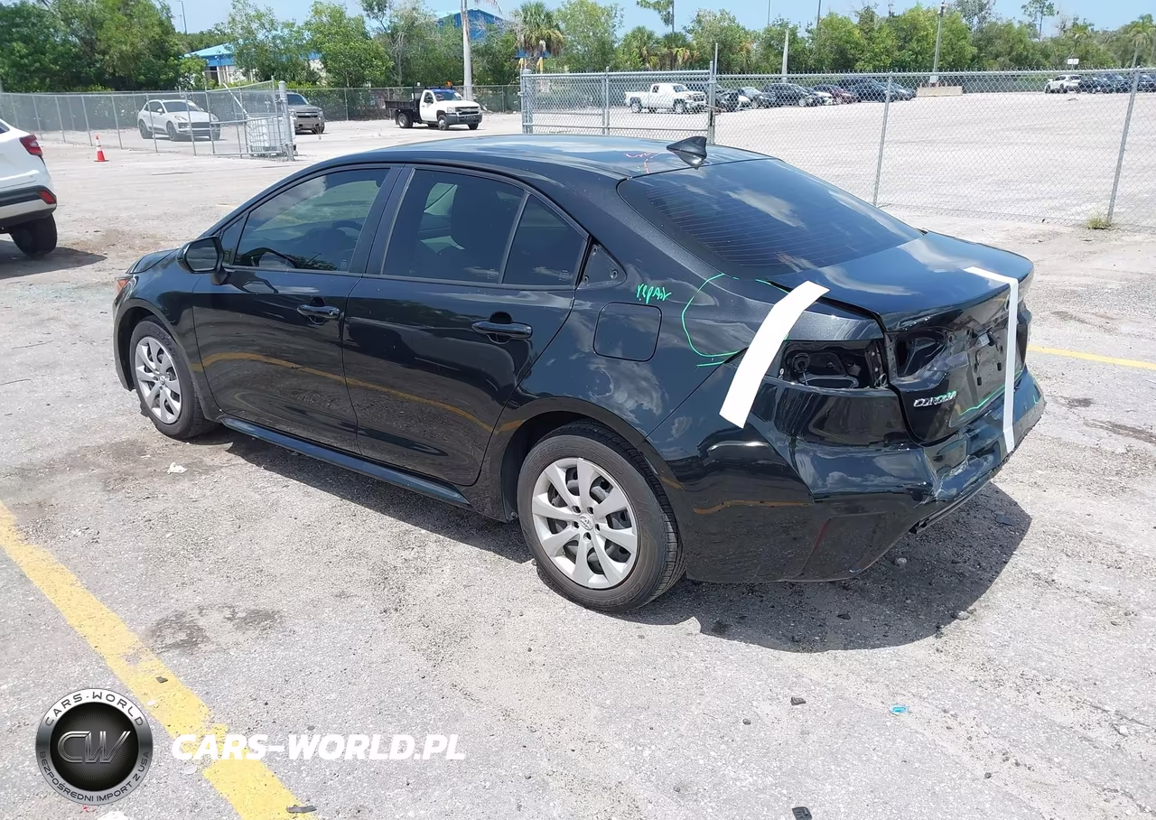 2020 Toyota Corolla Le VIN:JTDEPRAE1LJ047553 - 3