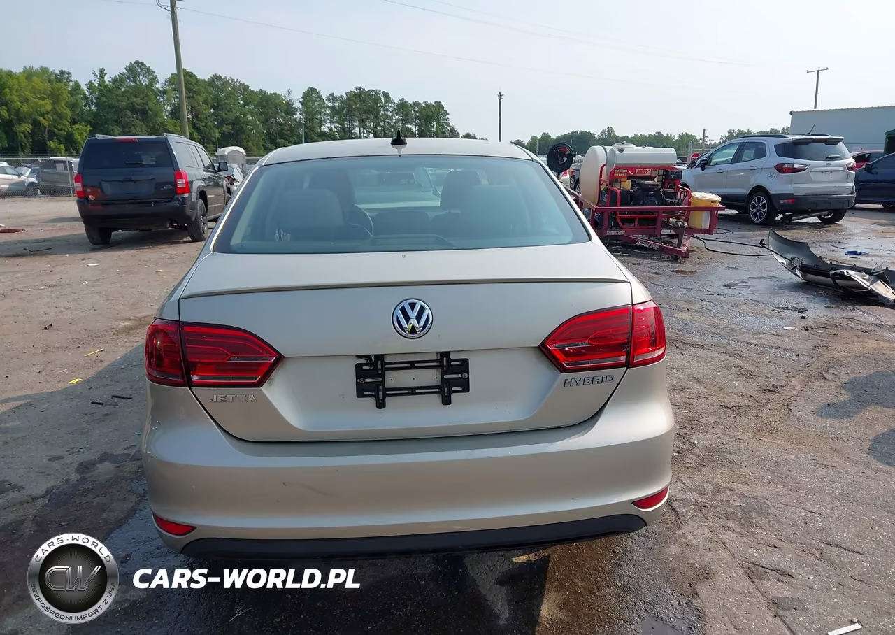2013 Volkswagen Jetta Hybrid Se VIN:3VW637AJ9DM308253 - 16