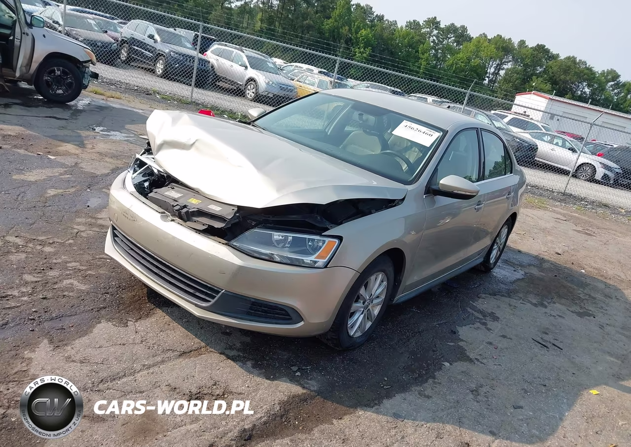 2013 Volkswagen Jetta Hybrid Se VIN:3VW637AJ9DM308253 - 2