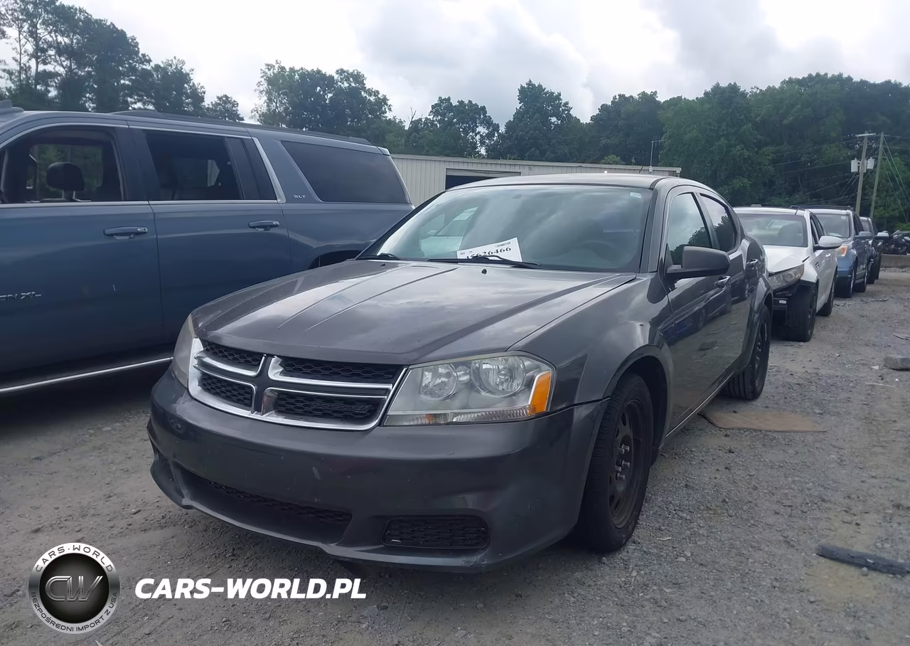 2014 Dodge Avenger Se VIN:1C3CDZAG0EN218200 - 2
