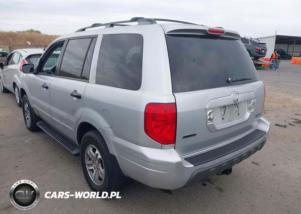 2003 Honda Pilot Ex-L VIN:2HKYF18603H580499 - 3