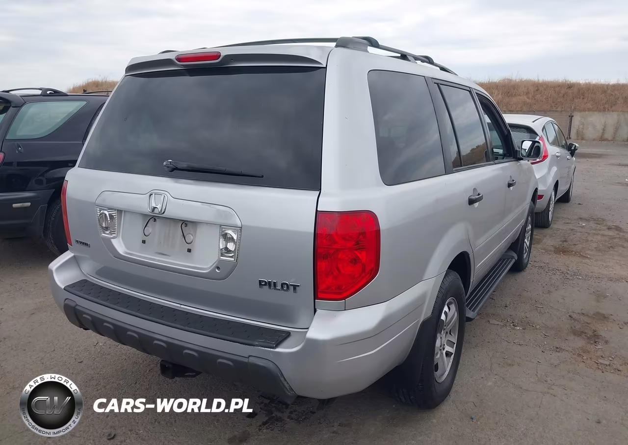 2003 Honda Pilot Ex-L VIN:2HKYF18603H580499 - 4