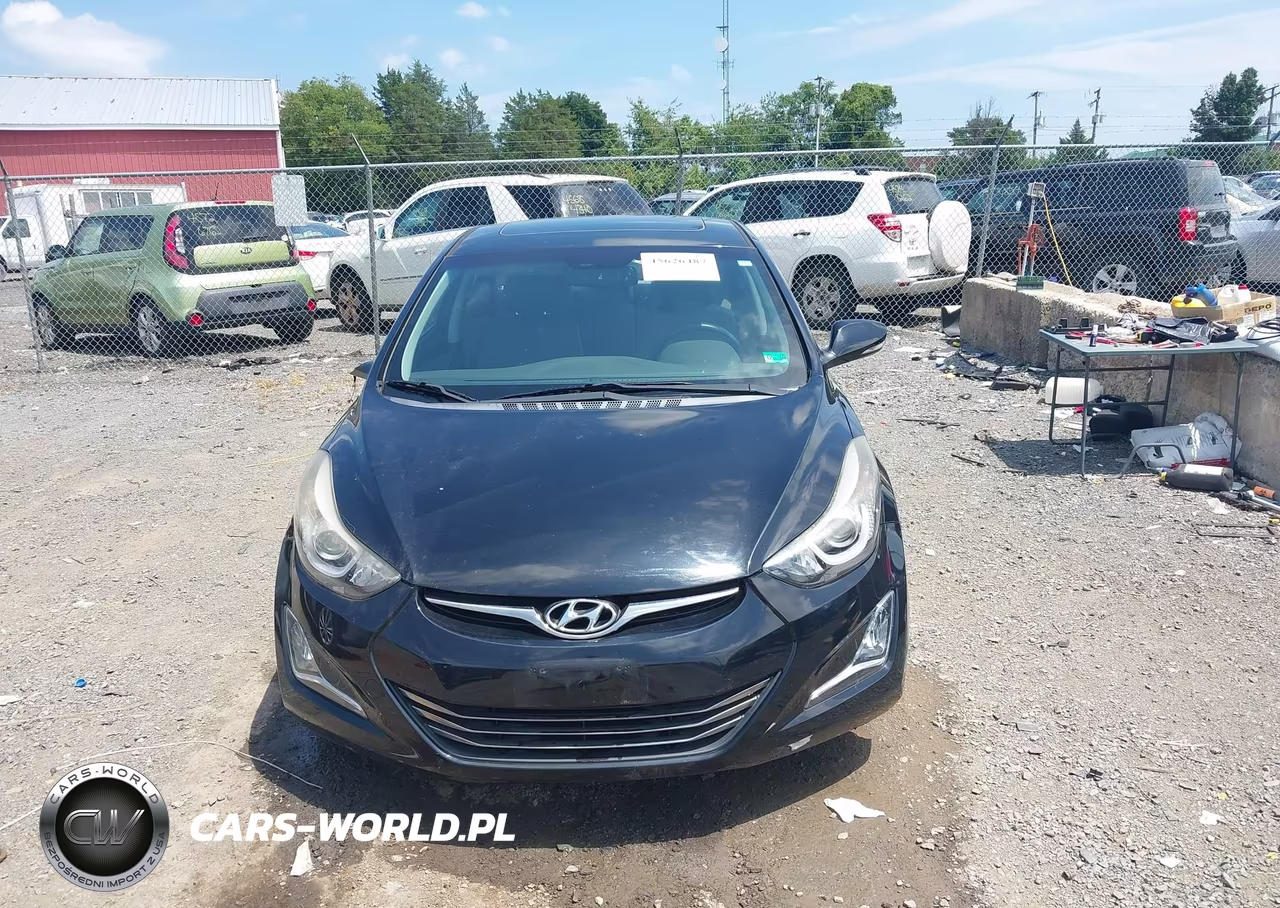 2016 Hyundai Elantra Sport VIN:KMHDH4AH0GU625728 - 12