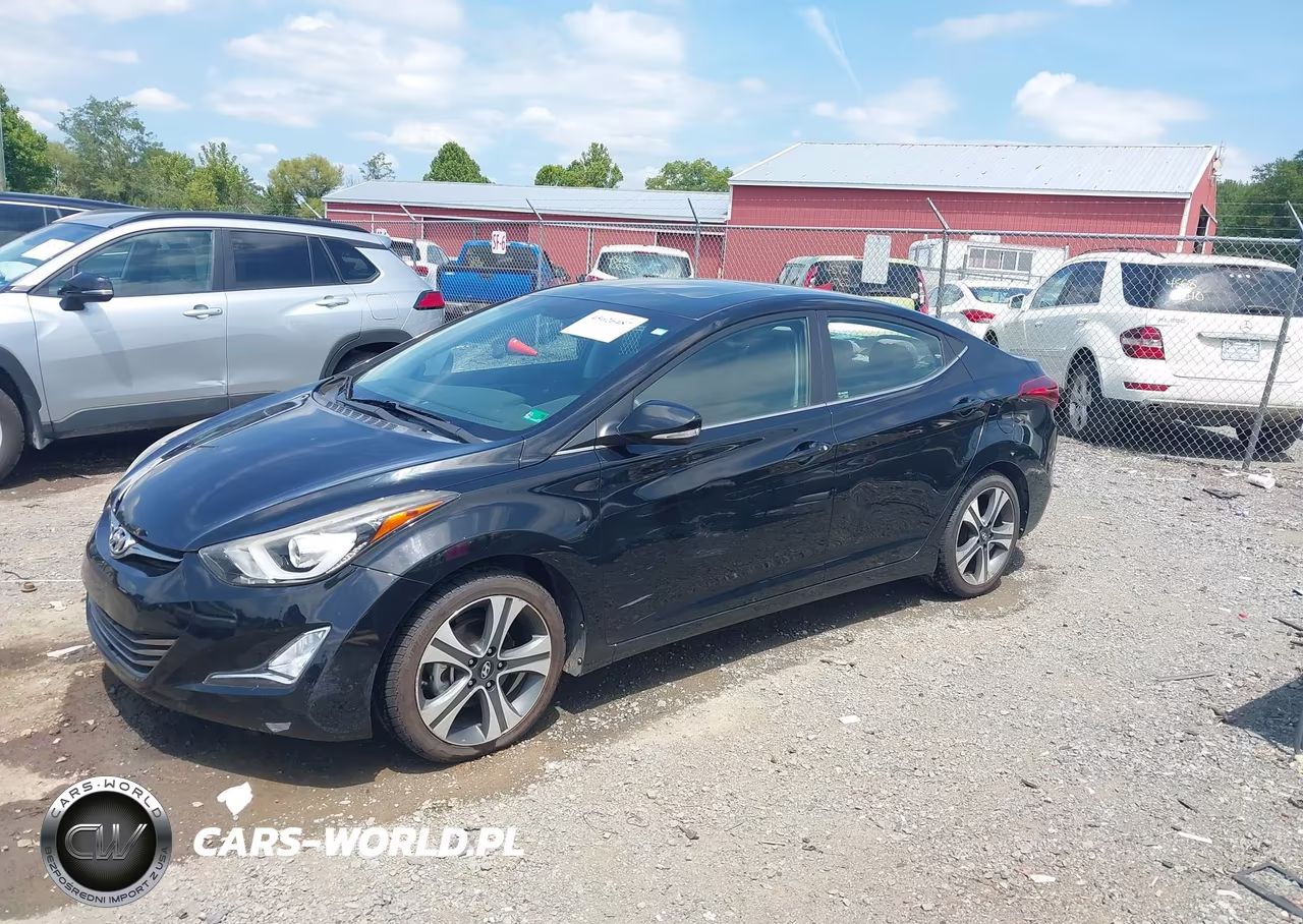 2016 Hyundai Elantra Sport VIN:KMHDH4AH0GU625728 - 14