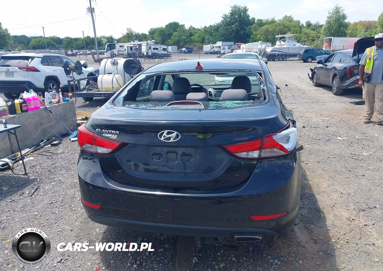 2016 Hyundai Elantra Sport VIN:KMHDH4AH0GU625728 - 16