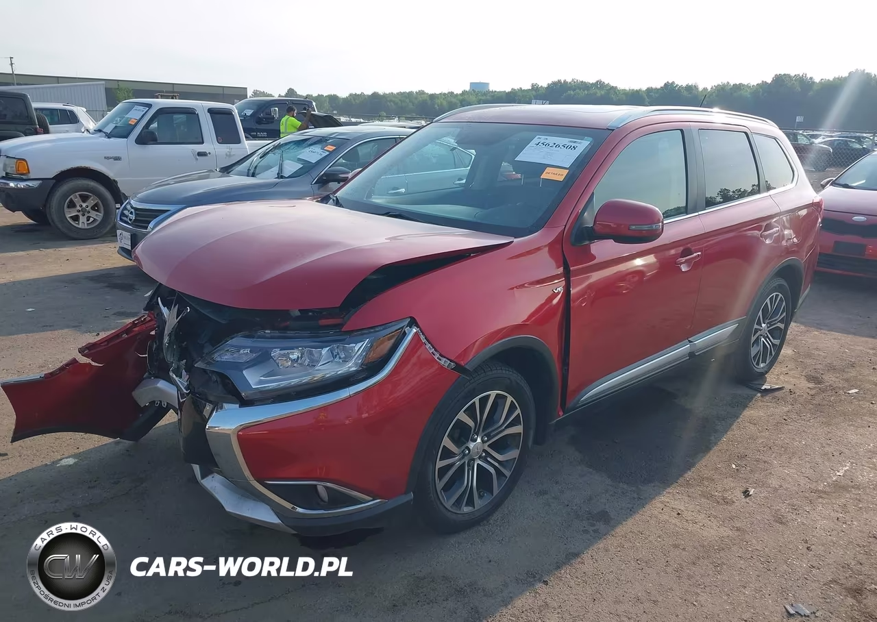2016 Mitsubishi Outlander Gt VIN:JA4JZ4AX2GZ009358 - 2