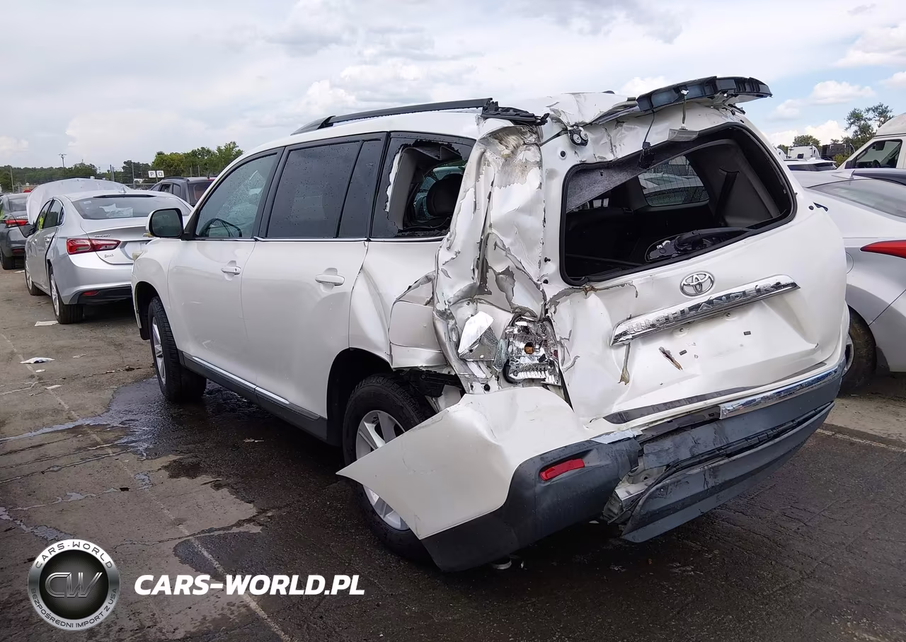 2012 Toyota Highlander Se V6 VIN:5TDZK3EH6CS086045 - 3