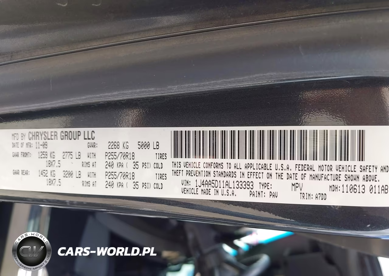 2010 Jeep Wrangler Sahara VIN:1J4AA5D11AL133393 - 9