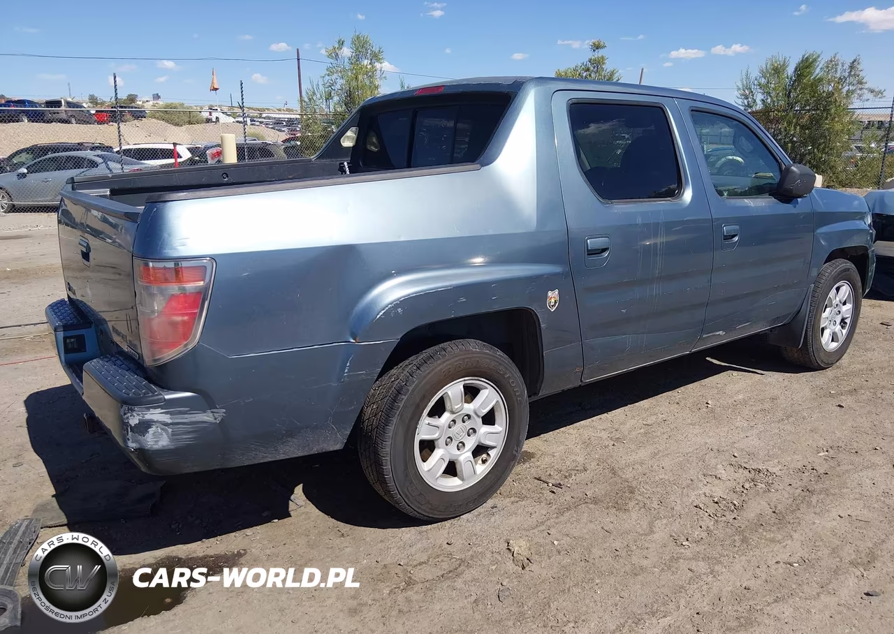 2006 Honda Ridgeline Rtl VIN:2HJYK16596H525953 - 4