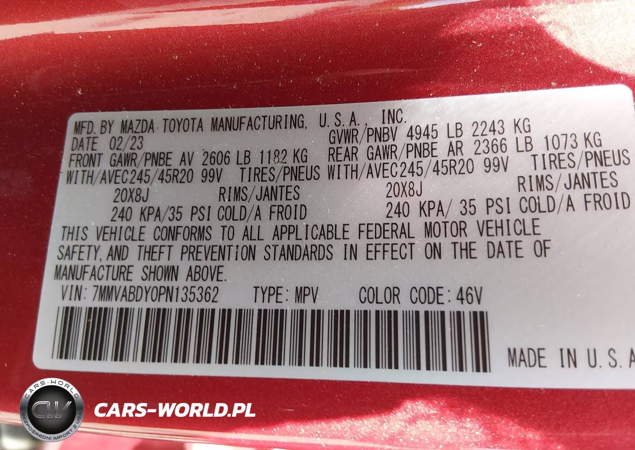 2023 Mazda Cx-50 2.5 Turbo Premium VIN:7MMVABDY0PN135362 - 9