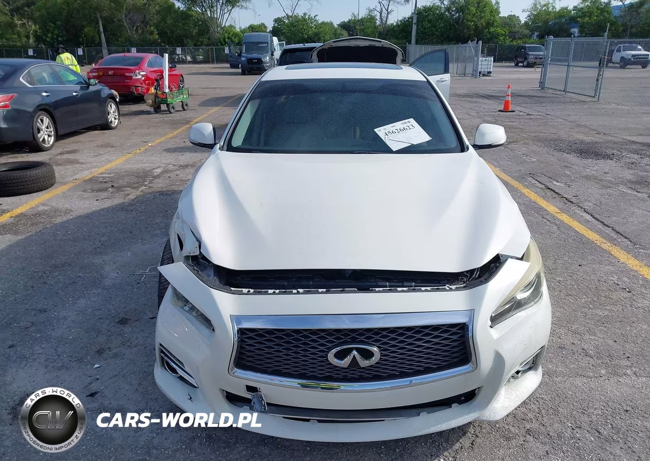 2014 Infiniti Q50 VIN:JN1BV7AP1EM689273 - 12