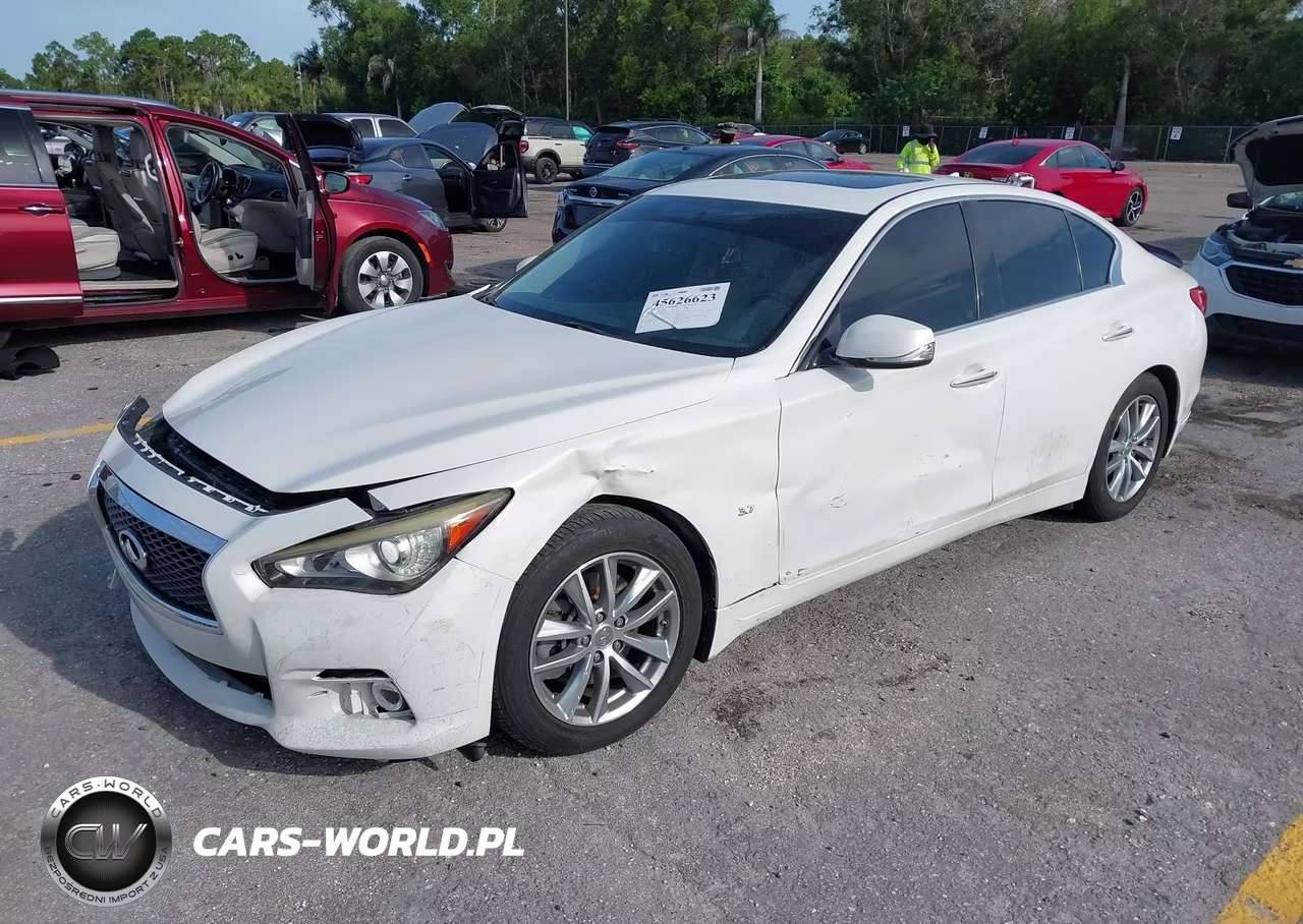 2014 Infiniti Q50 VIN:JN1BV7AP1EM689273 - 2