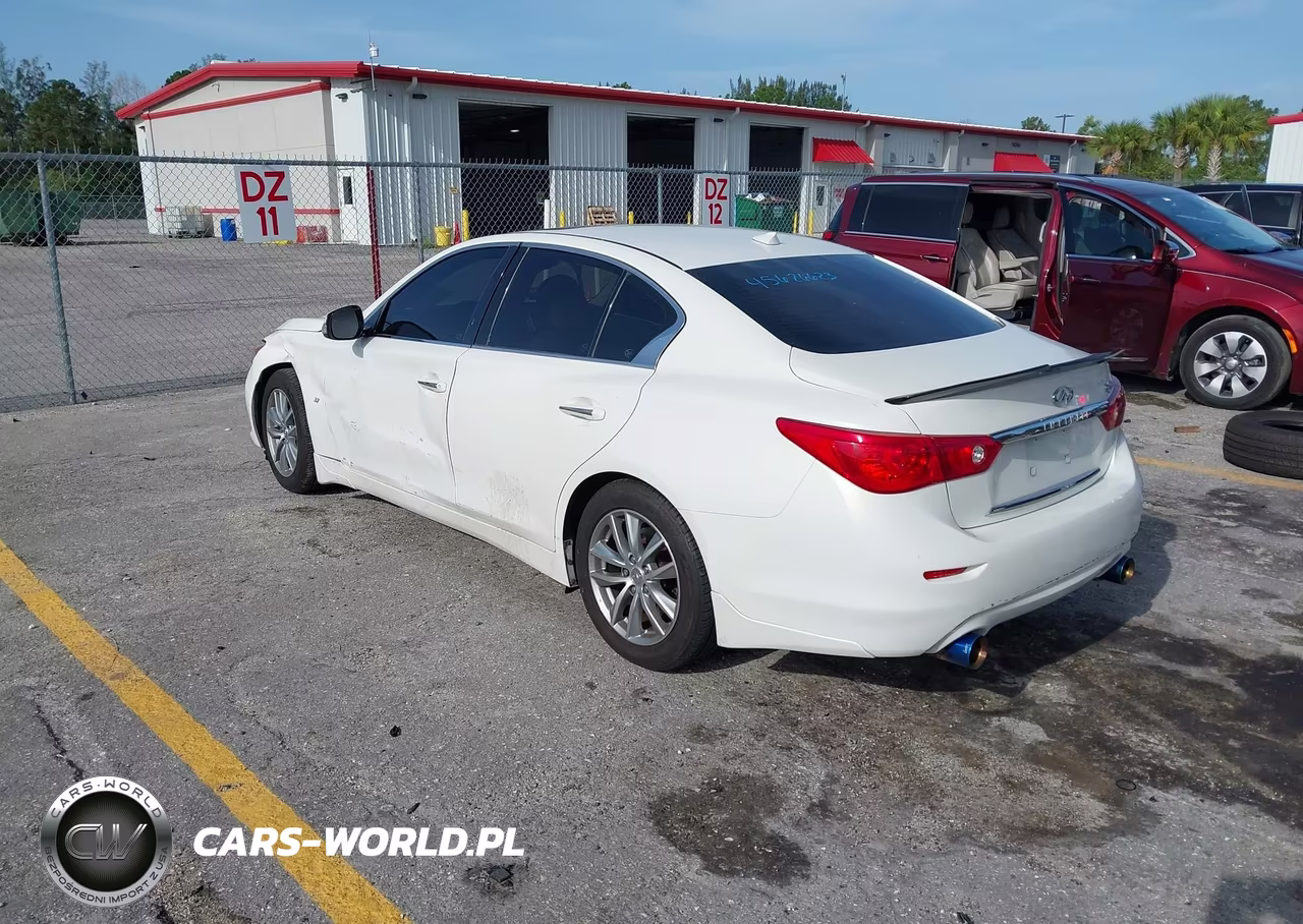 2014 Infiniti Q50 VIN:JN1BV7AP1EM689273 - 3