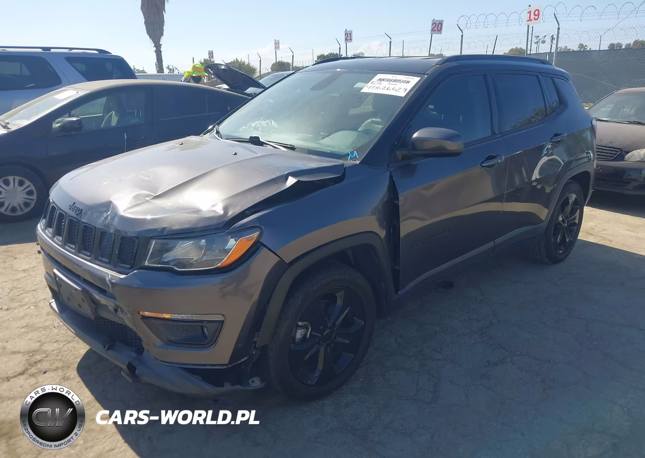 2020 Jeep Compass Altitude Fwd VIN:3C4NJCBB9LT117988 - 2