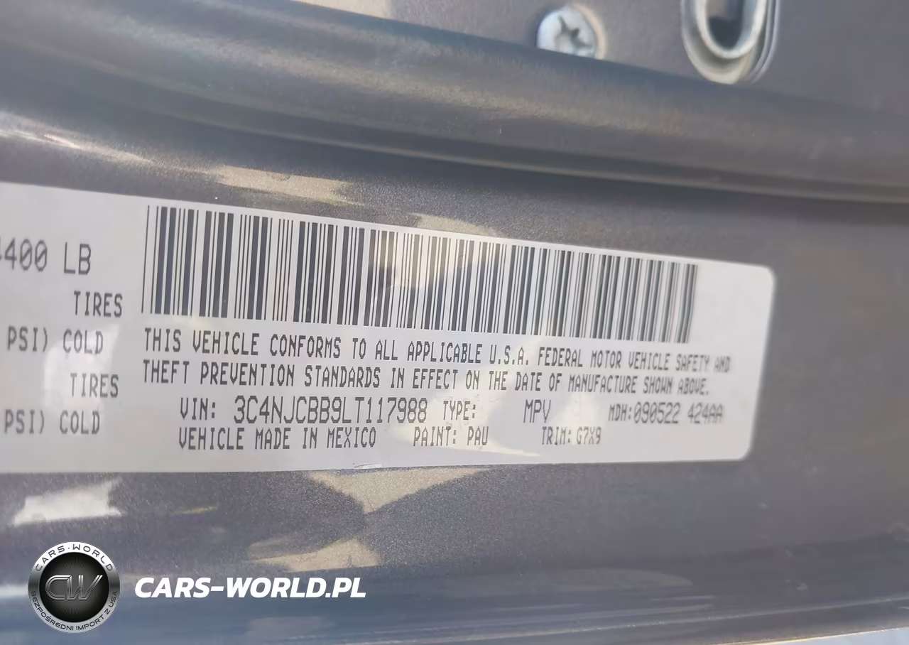 2020 Jeep Compass Altitude Fwd VIN:3C4NJCBB9LT117988 - 9