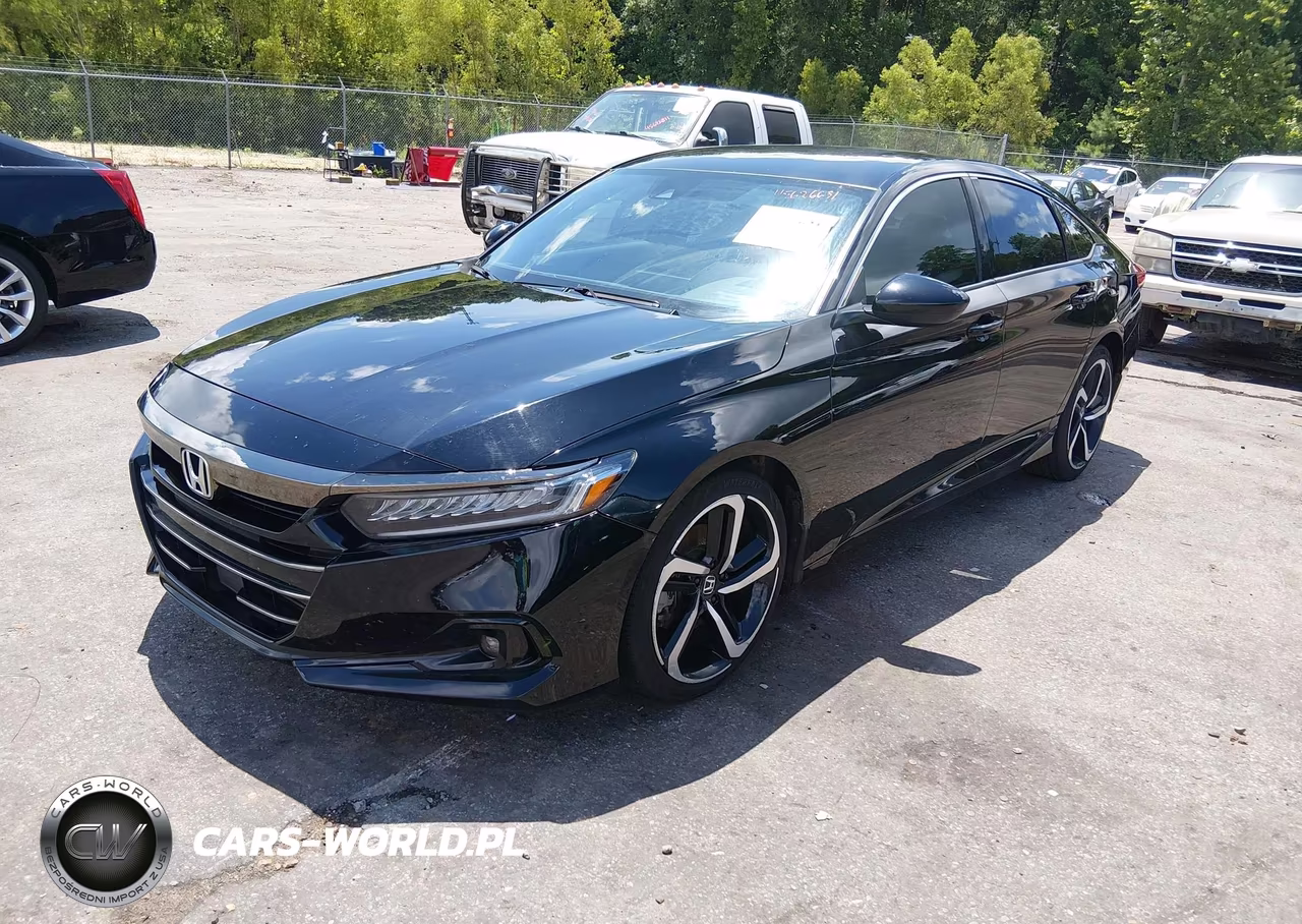 2021 Honda Accord Sport VIN:1HGCV1F33MA093393 - 2