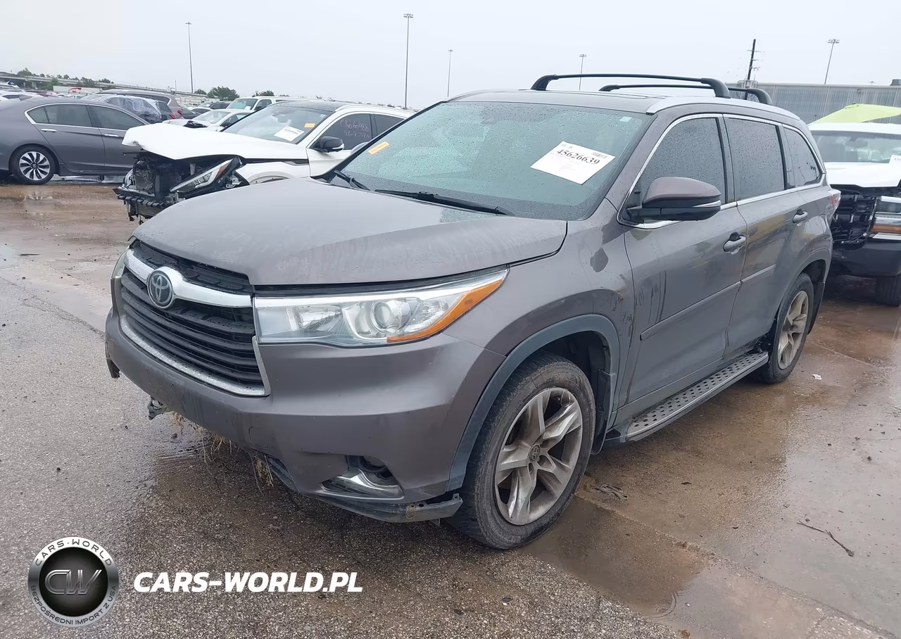 2016 Toyota Highlander Limited Platinum V6 VIN:5TDYKRFH3GS150786 - 2