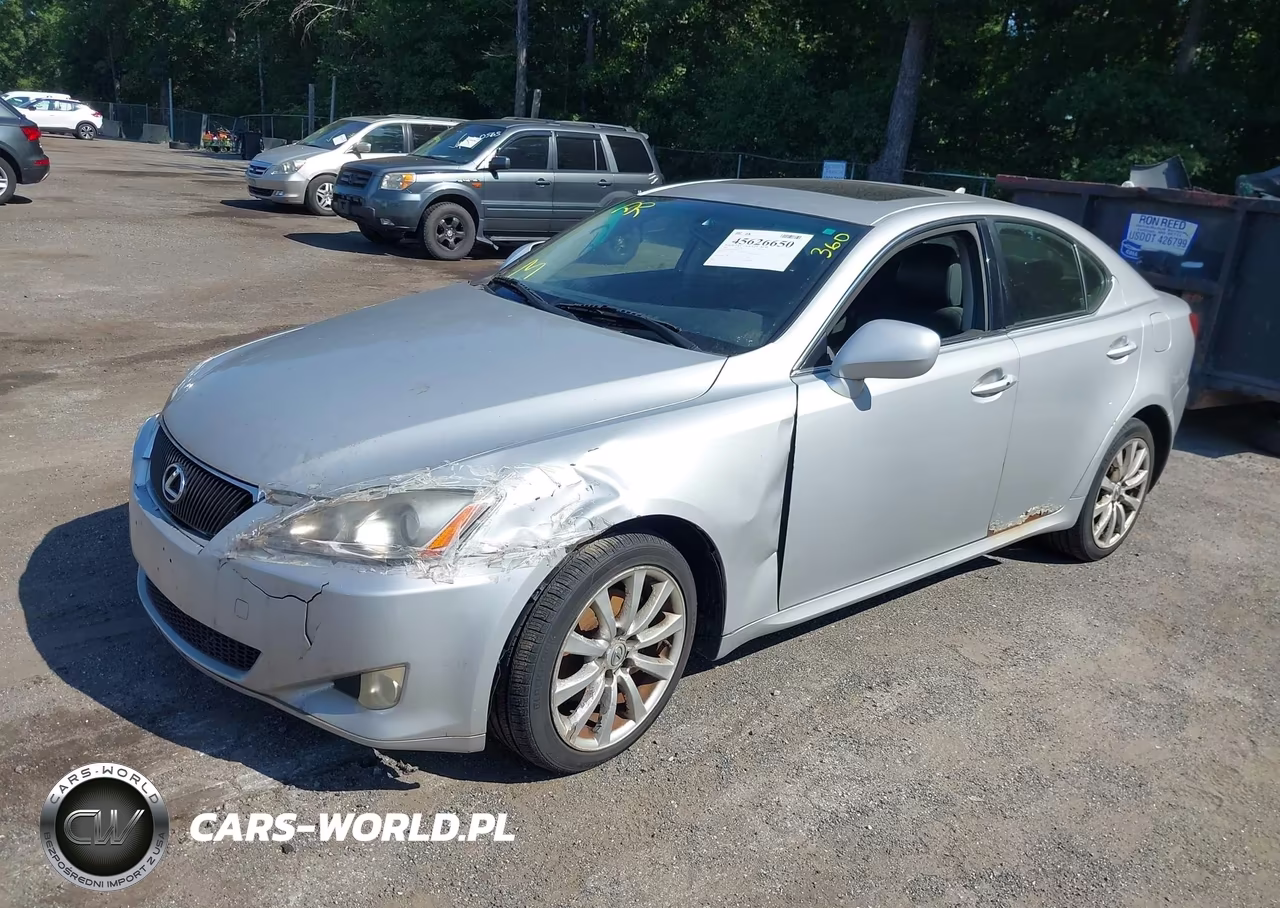 2007 Lexus Is 250 VIN:JTHCK262375012120 - 2