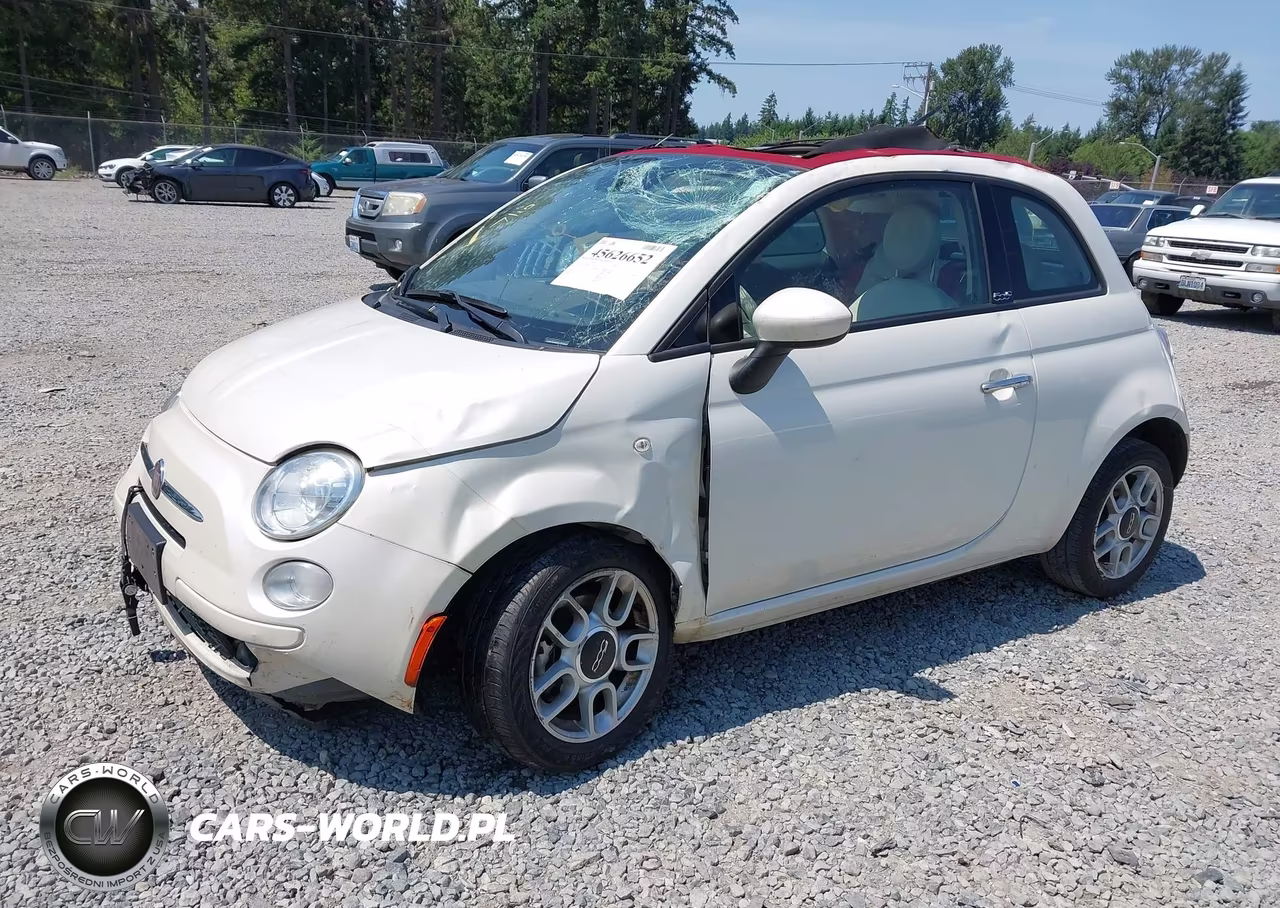2013 Fiat 500C Pop VIN:3C3CFFDR6DT717149 - 2