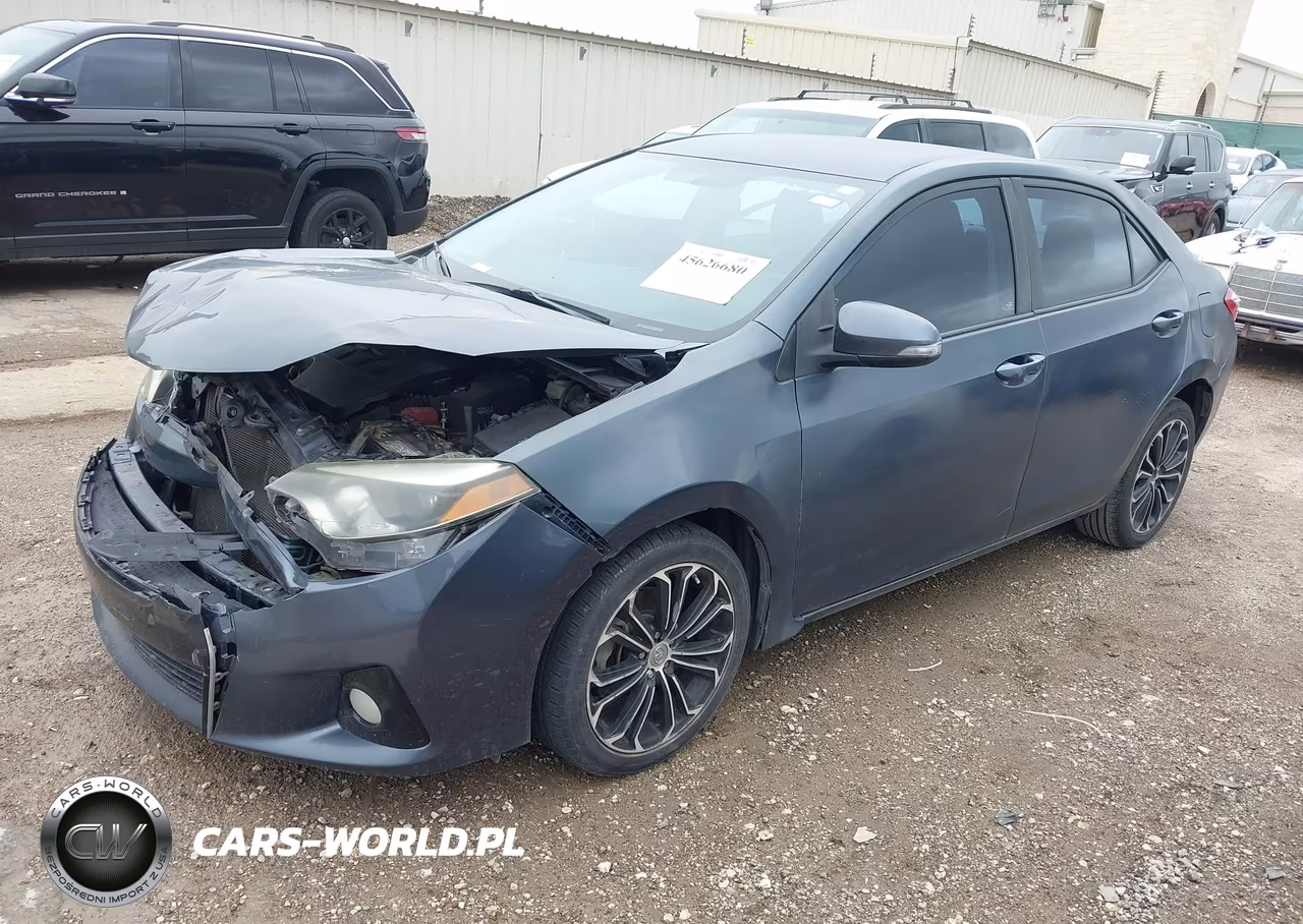 2016 Toyota Corolla S Plus VIN:5YFBURHE4GP551355 - 2