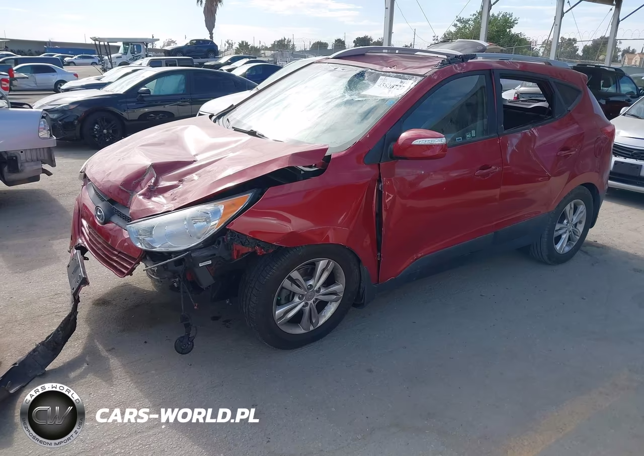 2013 Hyundai Tucson Gls VIN:KM8JU3AC5DU766058 - 2