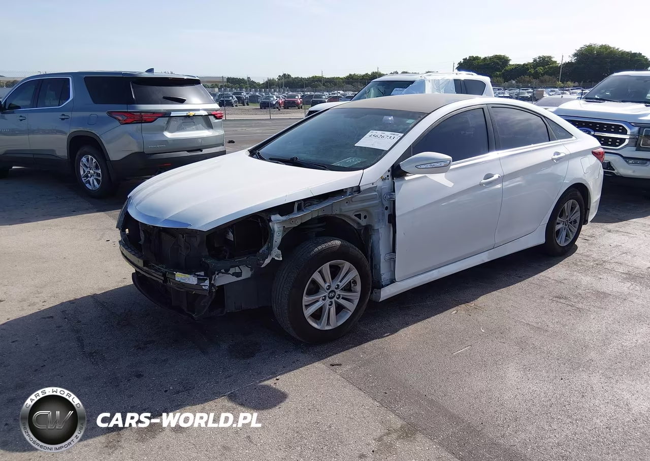 2014 Hyundai Sonata Gls VIN:5NPEB4AC1EH885528 - 2