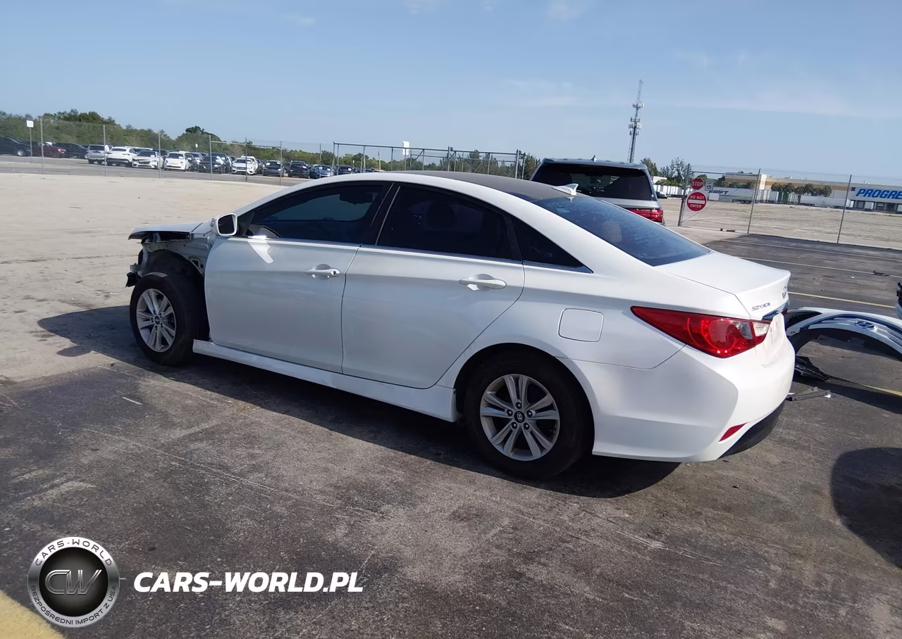 2014 Hyundai Sonata Gls VIN:5NPEB4AC1EH885528 - 3