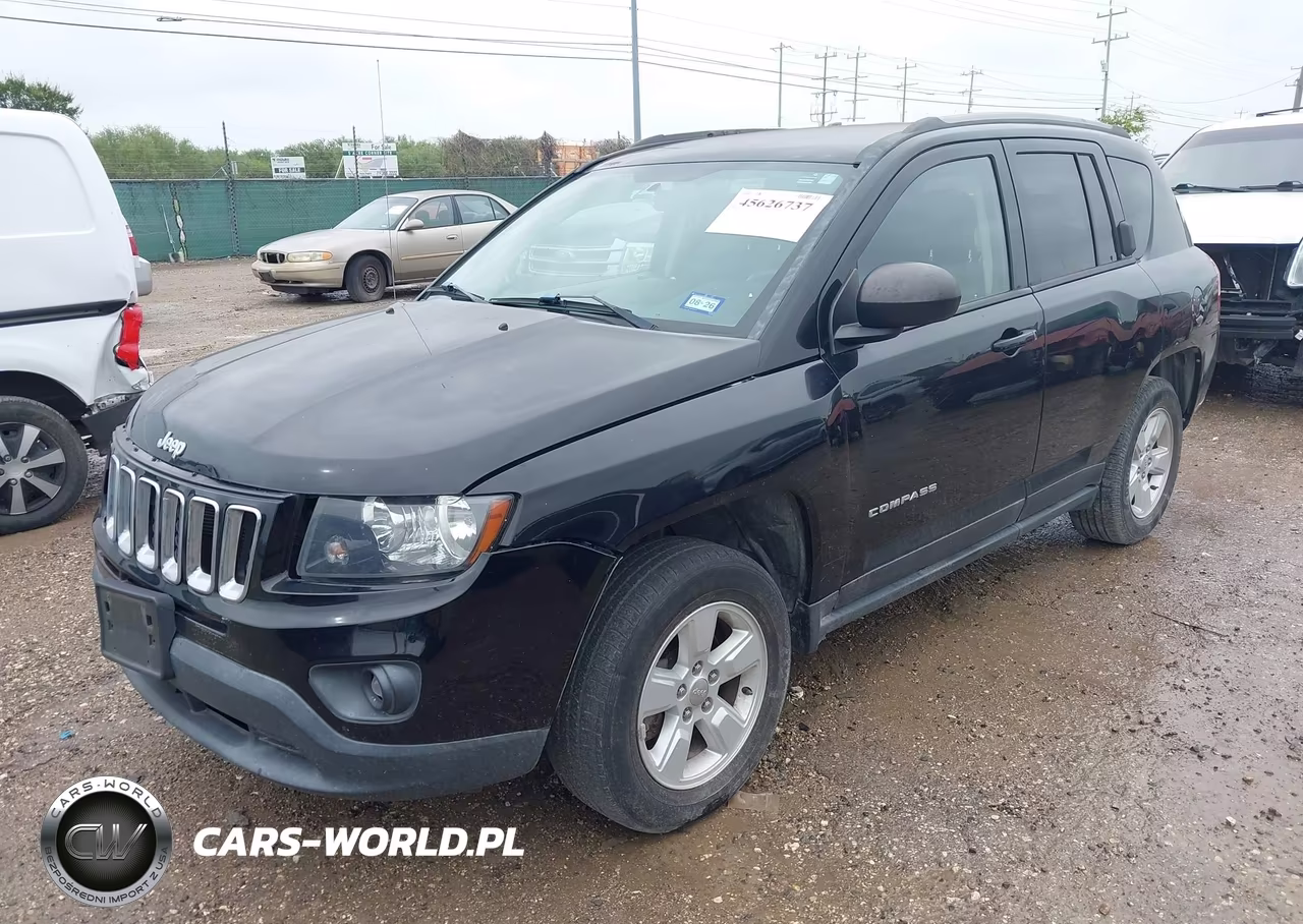 2015 Jeep Compass Sport VIN:1C4NJCBA6FD325831 - 2