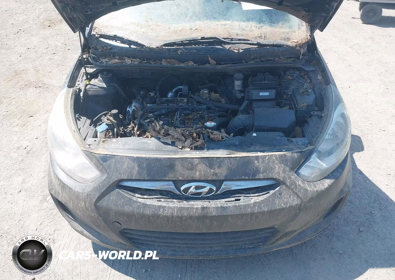 2012 Hyundai Accent Gls VIN:KMHCT4AE0CU168252 - 10