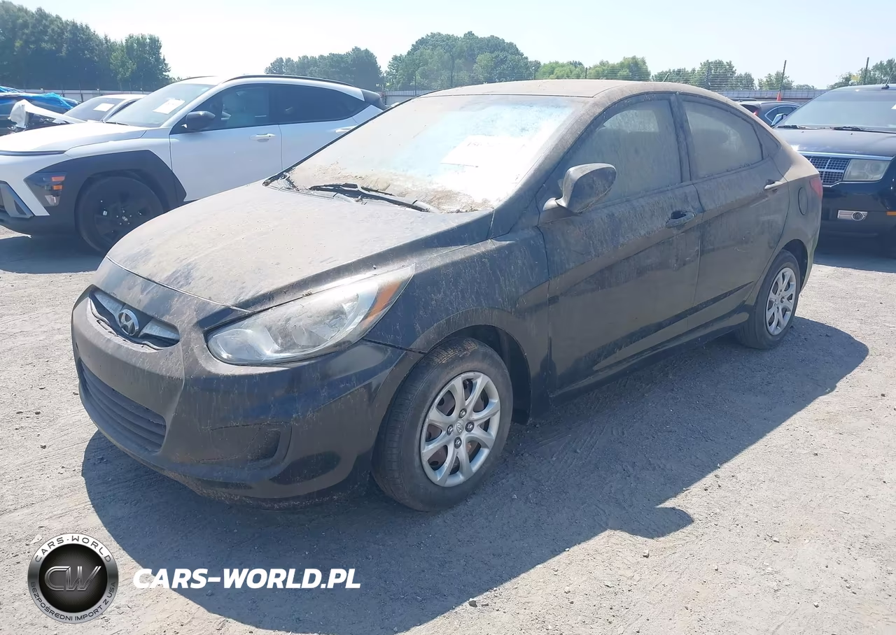 2012 Hyundai Accent Gls VIN:KMHCT4AE0CU168252 - 2