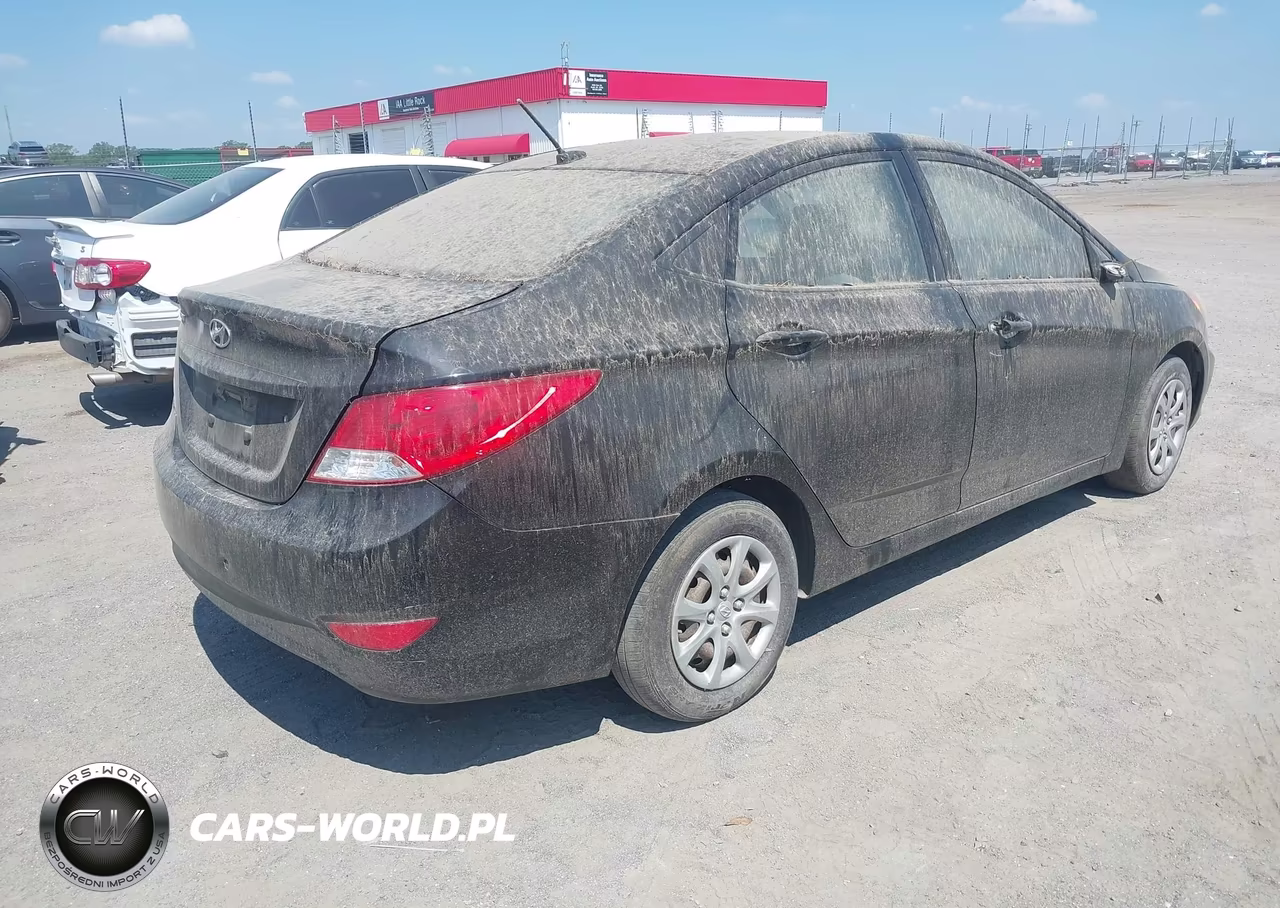2012 Hyundai Accent Gls VIN:KMHCT4AE0CU168252 - 4
