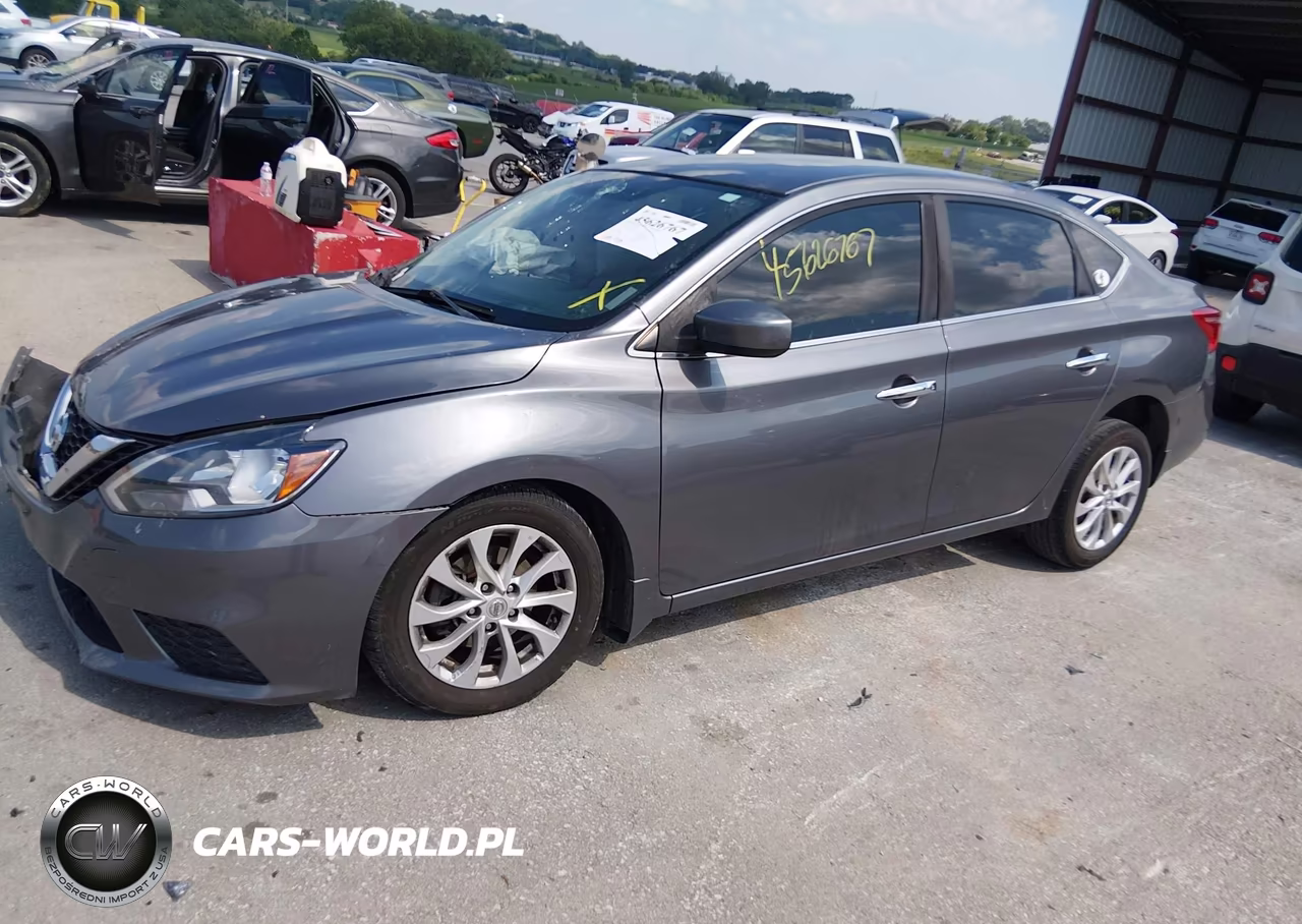 2019 Nissan Sentra Sv VIN:3N1AB7AP3KL608039 - 2
