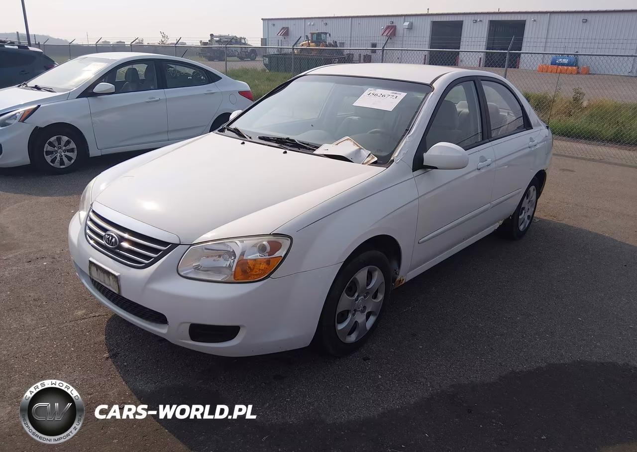 2008 Kia Spectra Ex VIN:KNAFE121X85557114 - 2