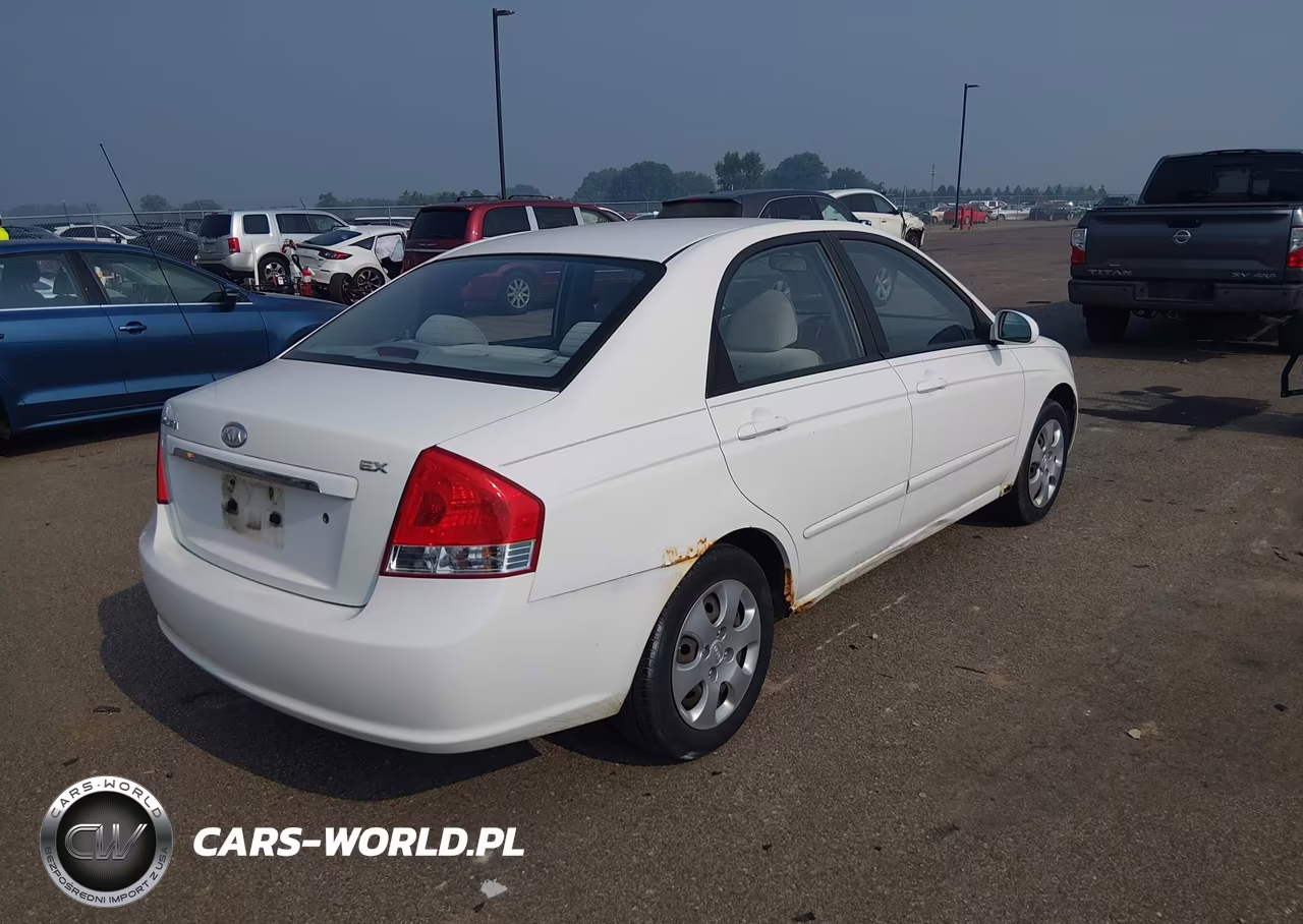2008 Kia Spectra Ex VIN:KNAFE121X85557114 - 4