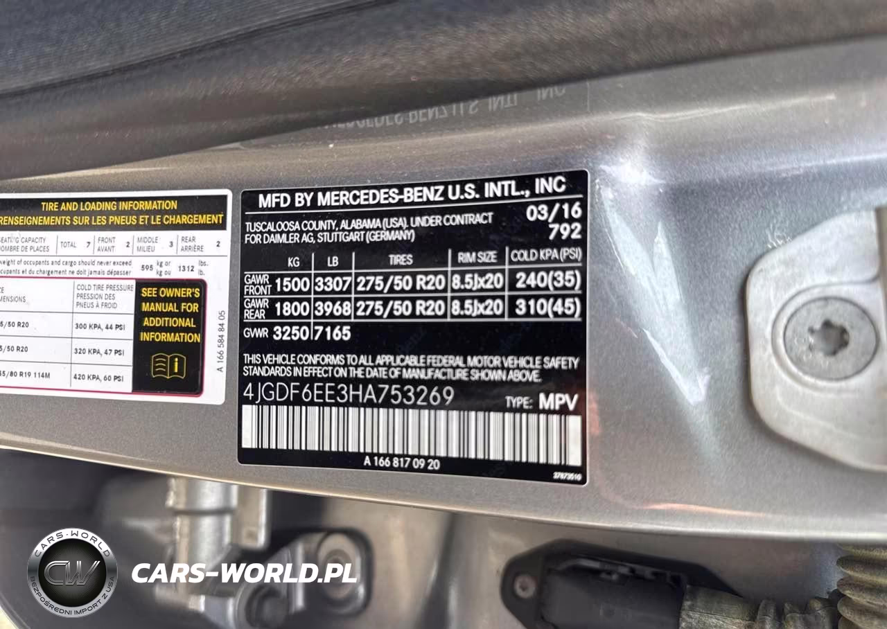 2017 Mercedes-Benz Gls 450 4Matic VIN:4JGDF6EE3HA753269 - 9