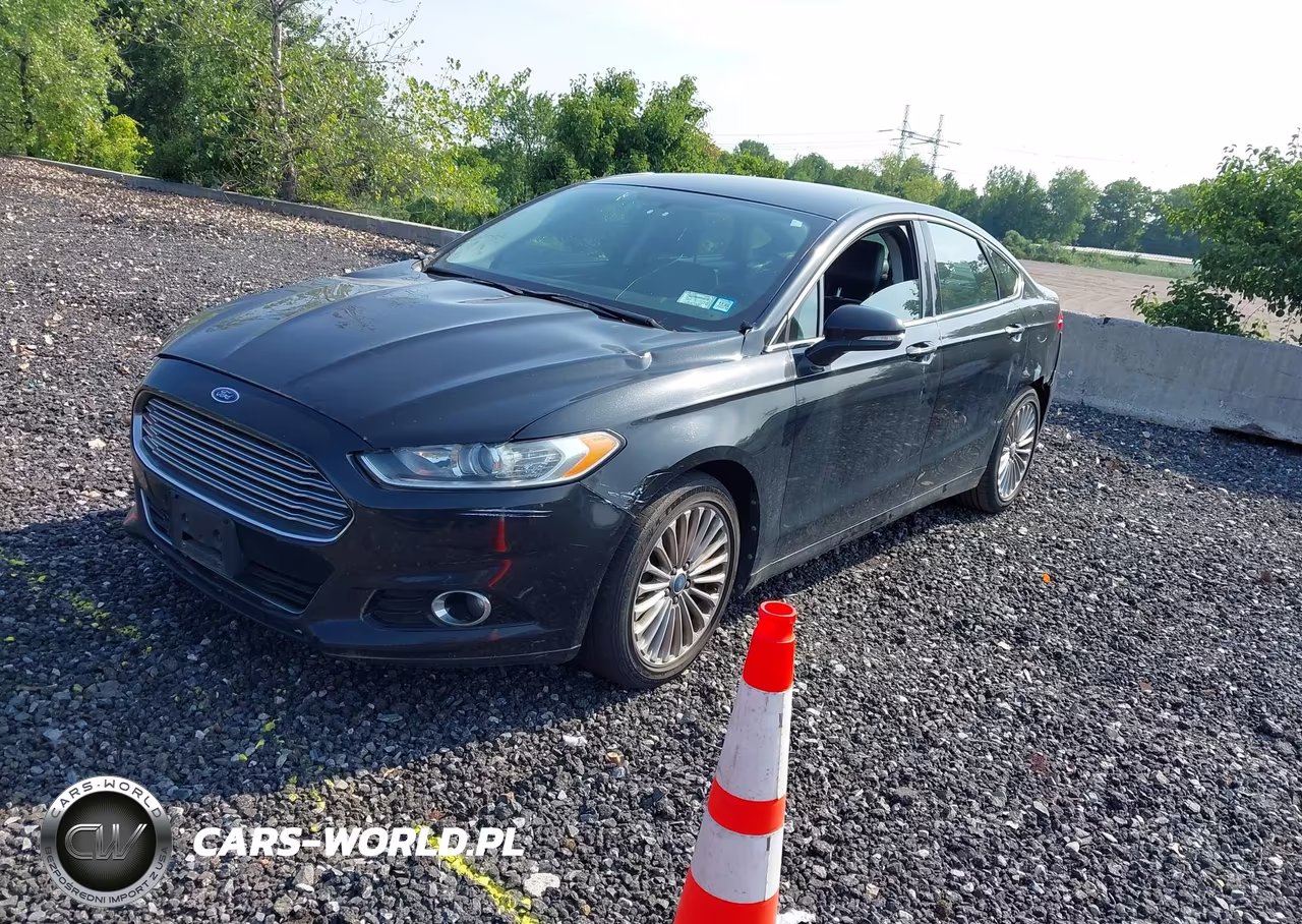 2013 Ford Fusion Titanium VIN:3FA6P0K96DR196961 - 2